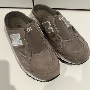 New Balance Women’s 801 8.5 Wide Slip-On Backless Sneakers